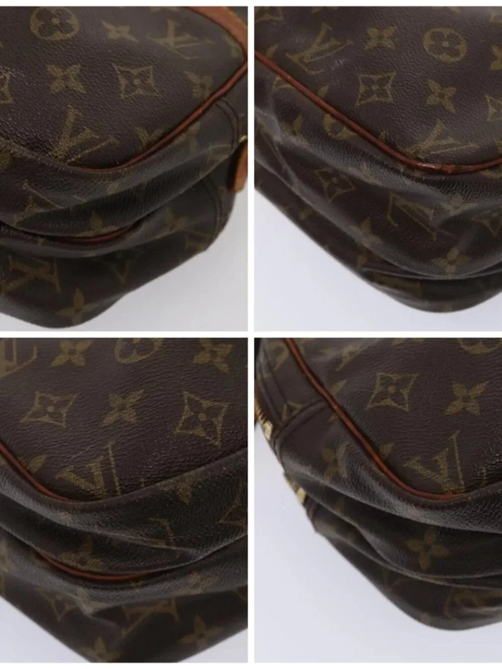LOUIS VUITTON Monogram Reporter PM Shoulder Bag M45254 LV Auth bs17084